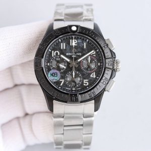 Beste Replica Horloges: Breitling Avenger B01 Chronograph 44mm Super Clone 1096248642 - front view | Avenger